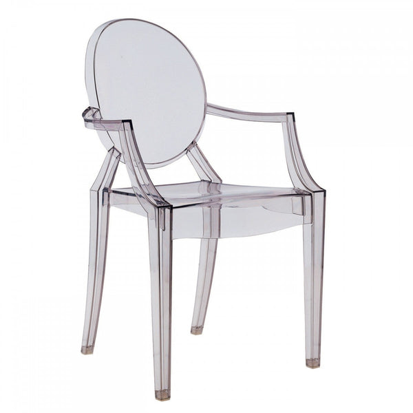 Louis Ghost Arm Chair - Pair - Choice of Color