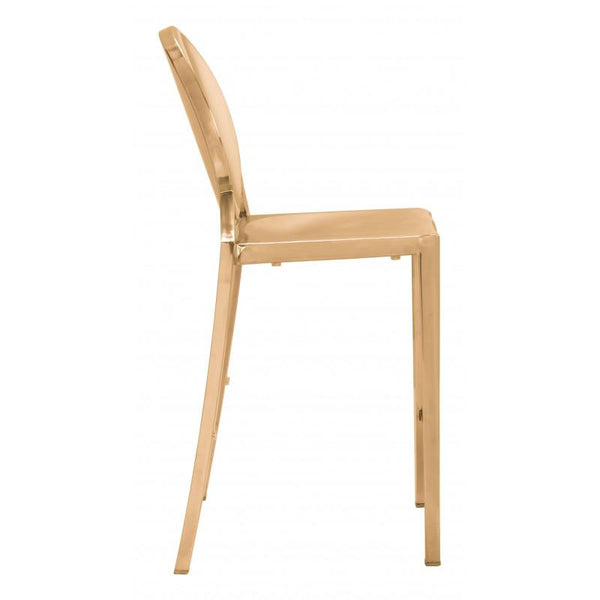 Glam Counter Stool - Gold - Set of 2