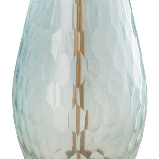 Glasshouse Table Lamp - Aqua