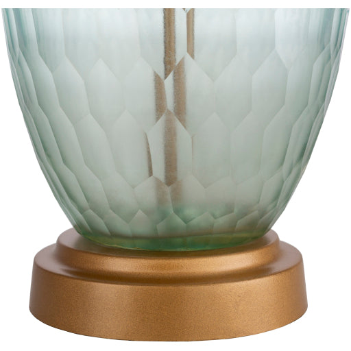Glasshouse Table Lamp - Aqua