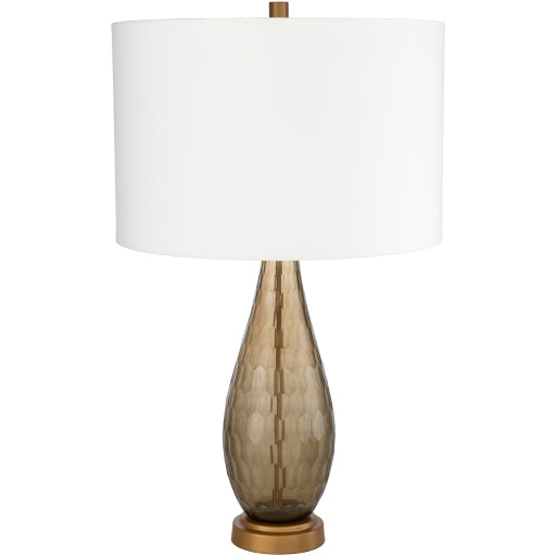 Glasshouse Table Lamp - Brown