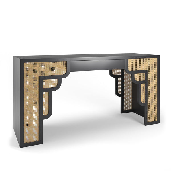Maggie Cruz Home Habanera Bench Black Iron