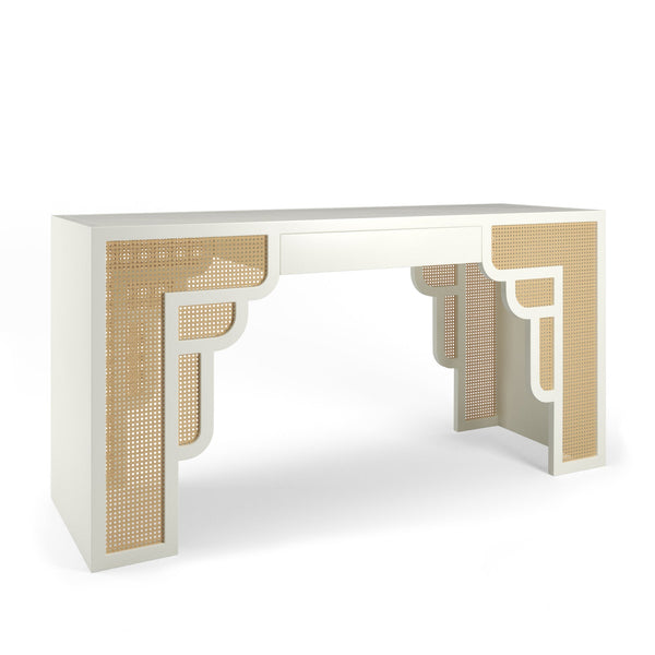 Maggie Cruz Home Habanera Bench White