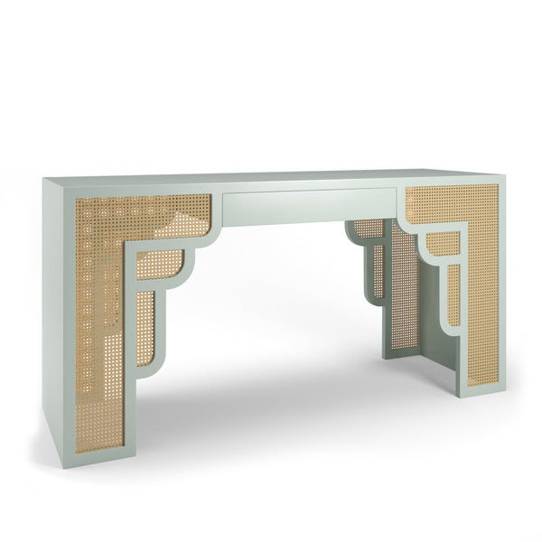Maggie Cruz Home Habanera Bench Turquoise Mist