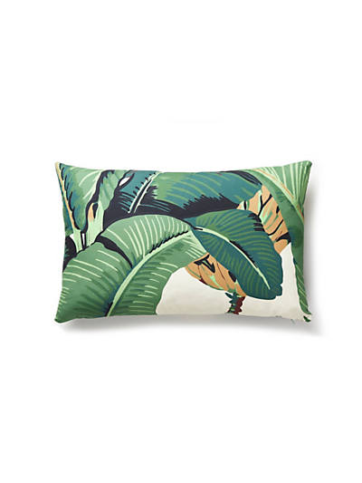 Hinson Palm for Scalamandre Beverly Hills Hotel Palm Print Pillow