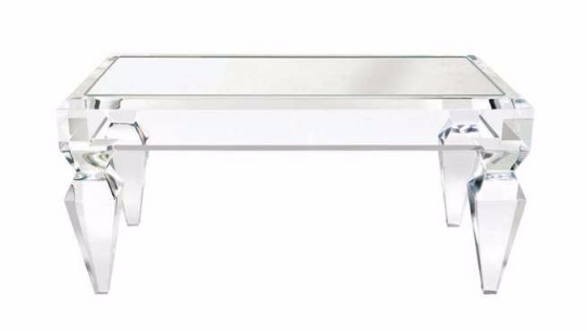 lucite coffee table