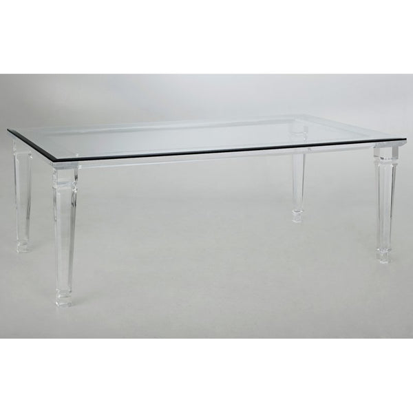 palm beach lucite dining table
