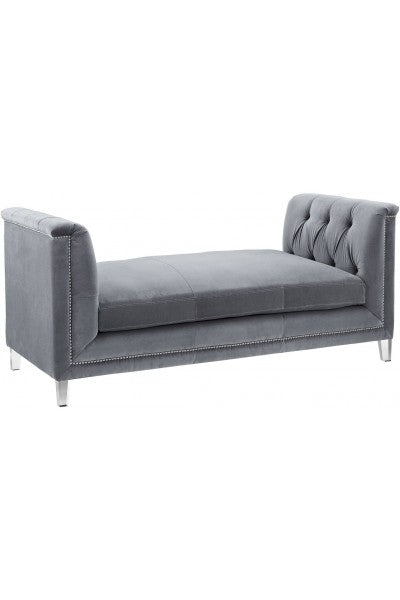 grey bench