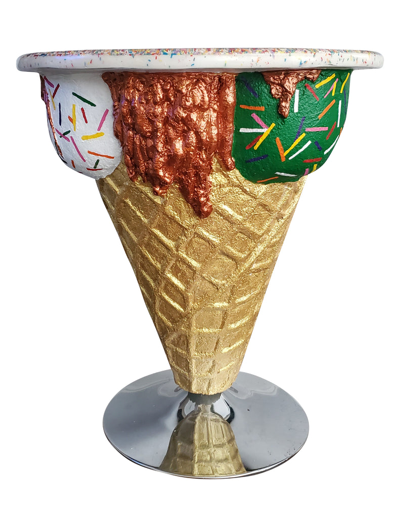 Ice cream cone clearance table and chairs
