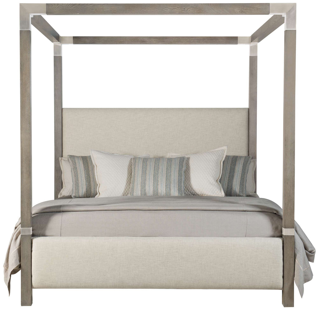 Palma Upholstered Canopy Bed - King