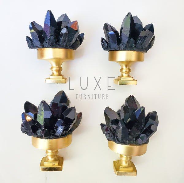 Luxe Crystal Point Knobs