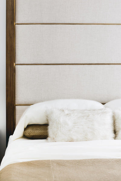 Profile Upholstered Canopy Bed - King