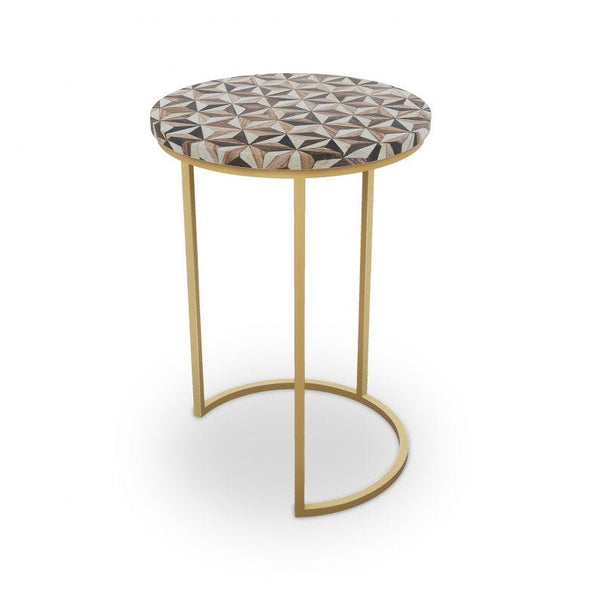 Troy Table - Choice of Base - Brass or Nickel