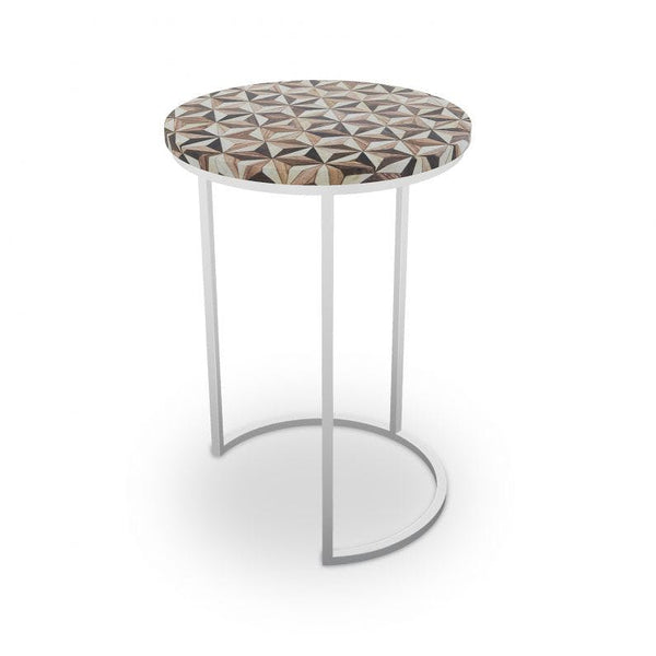 Troy Table - Choice of Base - Brass or Nickel