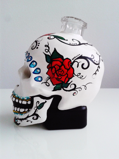 painted skull