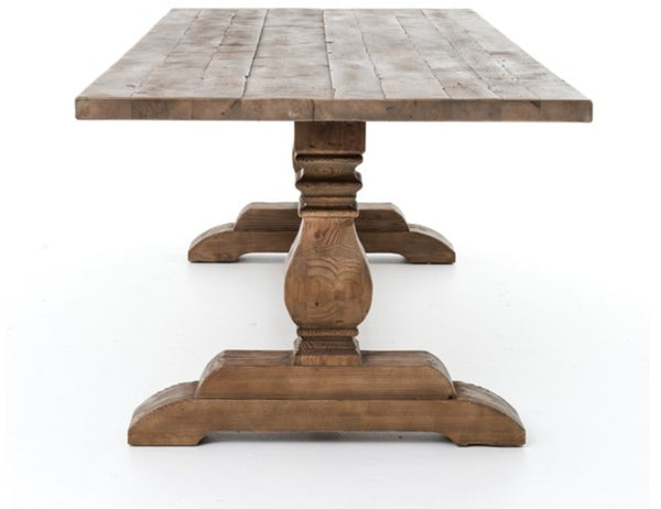 Durhan Trestle Dining Table - Choice of Size