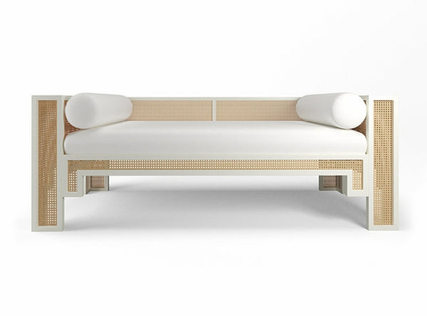 Alexandra Daybed - Optic White Linen - Choice of Finish