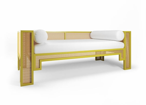 Alexandra Daybed - Optic White Linen - Choice of Finish