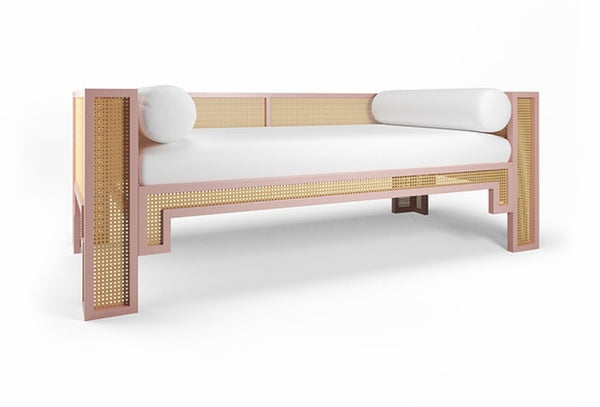 Alexandra Daybed - Optic White Linen - Choice of Finish