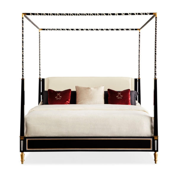 The Couturier Canopy Bed french style by Luxe Furniture