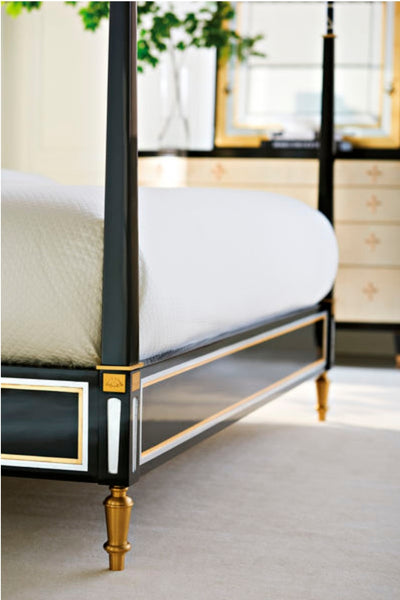 The Couturier Canopy Bed french style by Luxe Furniture