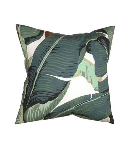 Banana Palm Pillow