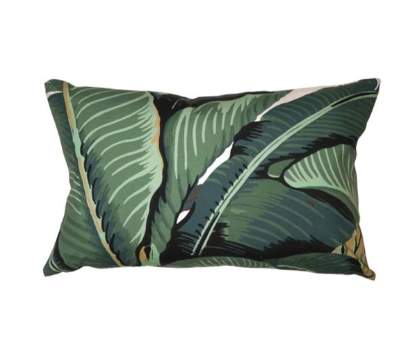 Banana Palm Lumbar Pillow