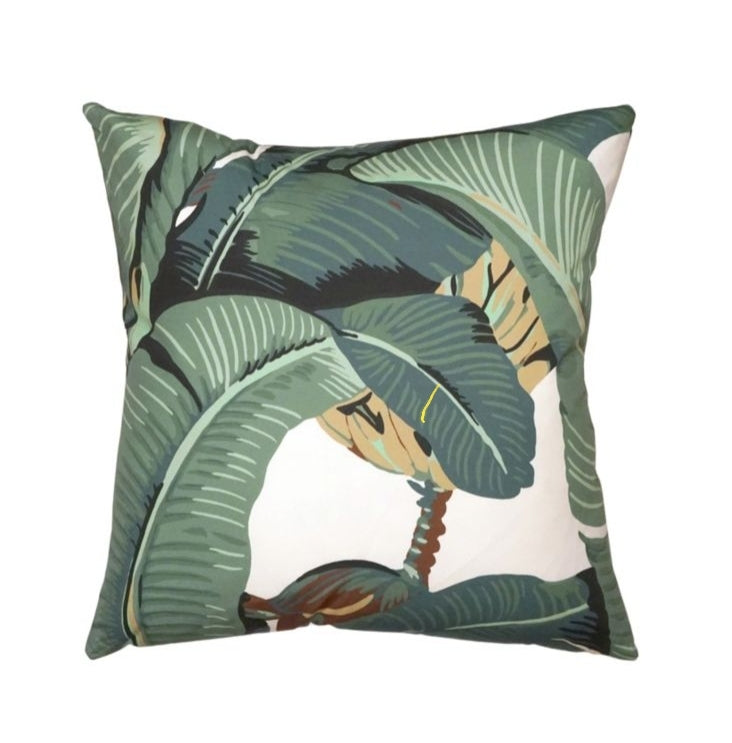 Banana Palm Pillow