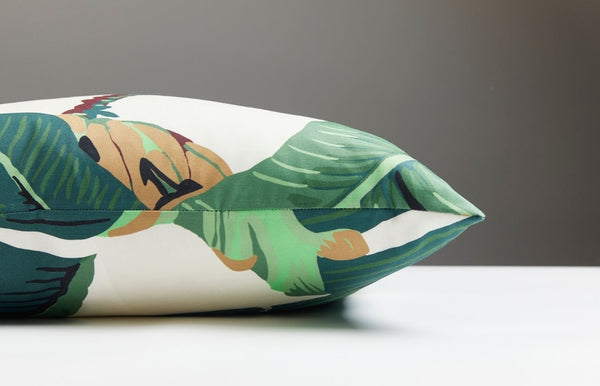Banana Palm Lumbar Pillow