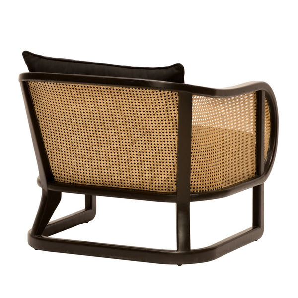 Stockholm Lounge Chair in Black