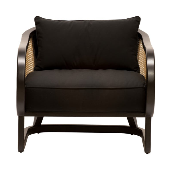 Stockholm Lounge Chair in Black