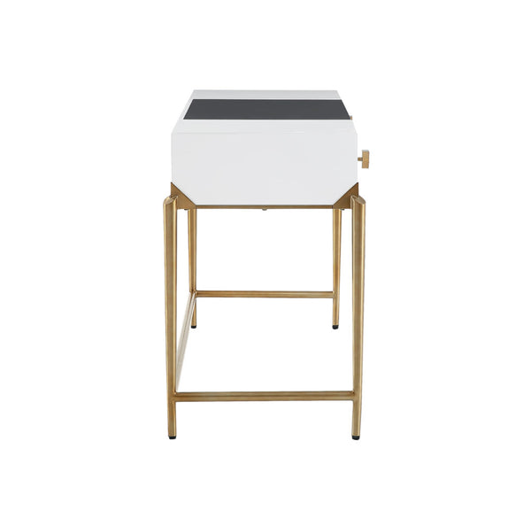 Bajo Desk - White Lacquer