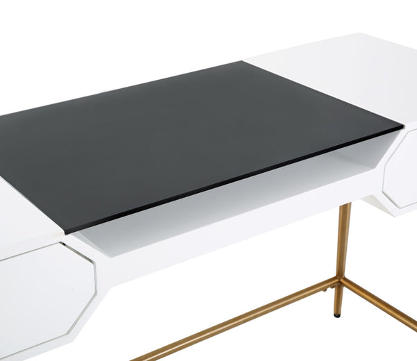 Bajo Desk - White Lacquer