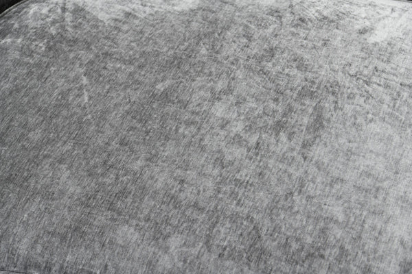 Grey Slub Velvet Chaise
