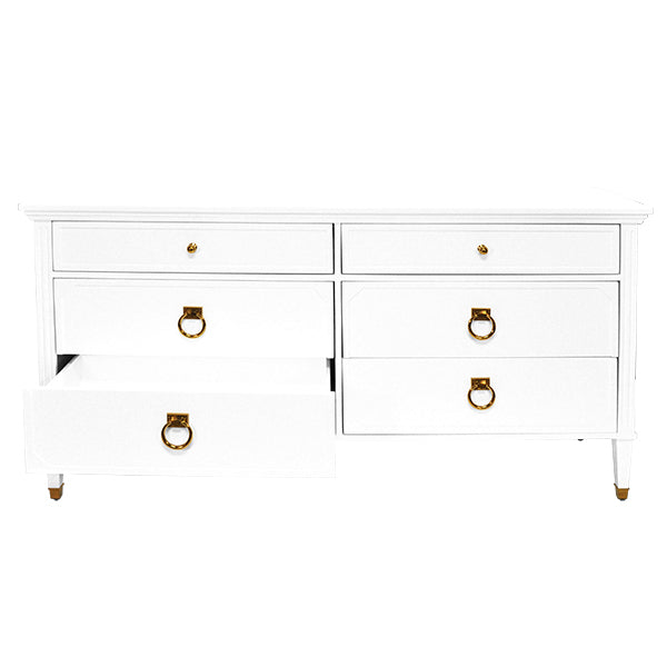 Vincent white dresser by worlds away