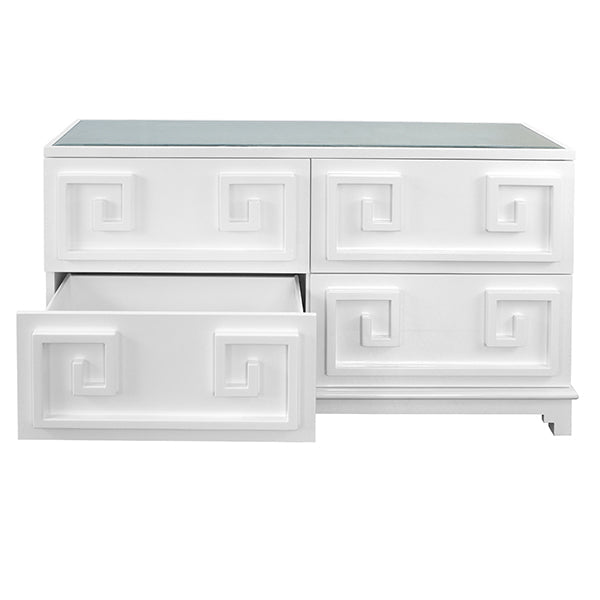 away werstler dresser greek key chest of drawers