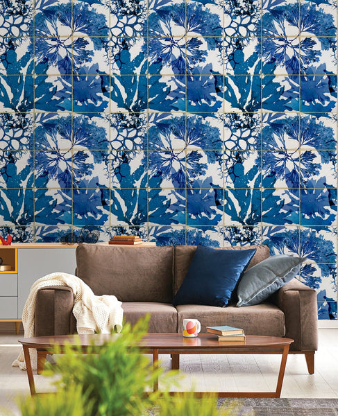 Algae in Blue Wallpaper