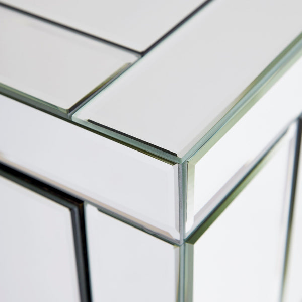 Amanda Desk - Mirrored