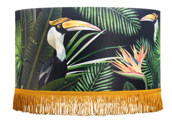 Birds of Paradise Lampshade