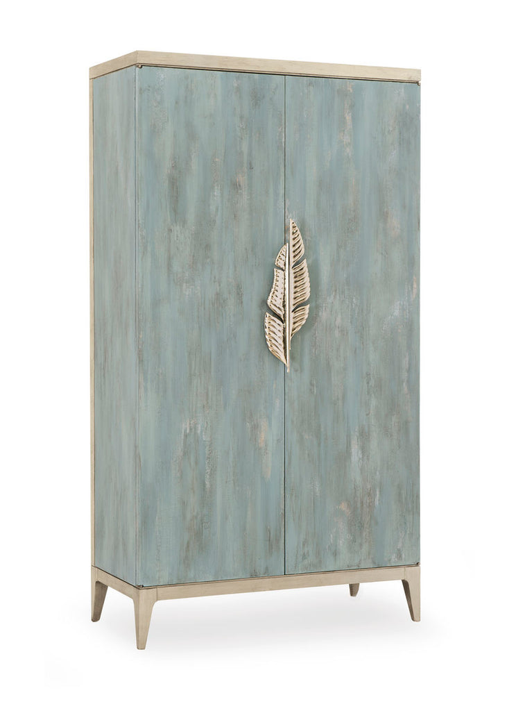 Watercolors armoire by caracole