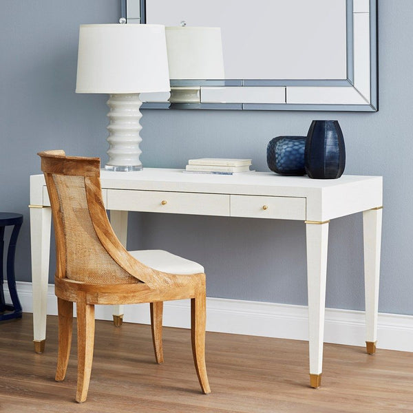 Claudette Desk - White