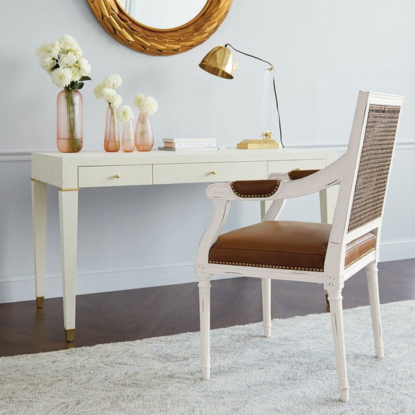 Claudette Desk - White