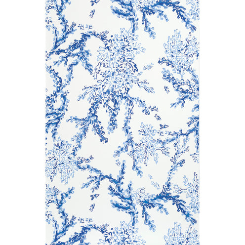 Corally - White/Worth Wallpaper