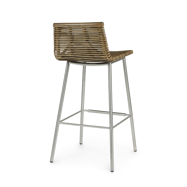 Flynn 30" Barstool Medium Brown