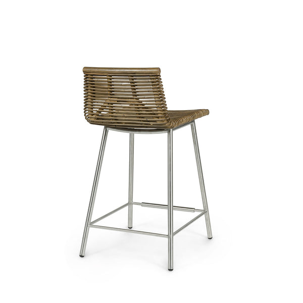 Flynn 24" Counter Stool Medium Brown