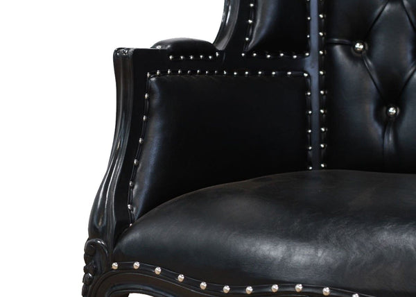 Iron Maiden Canopy Chair - Black on Black