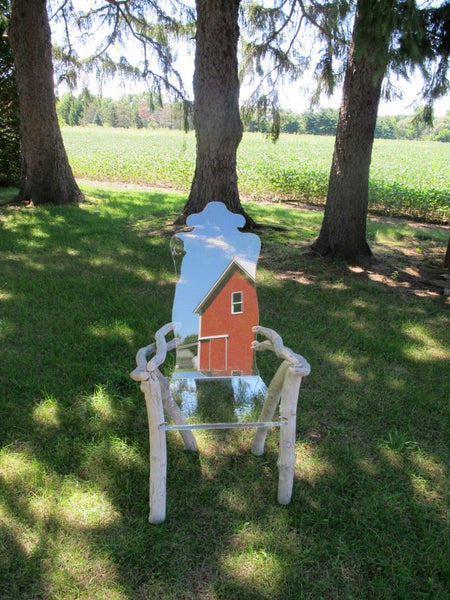 Wild Driftwood and Lucite Seating - Made to Order