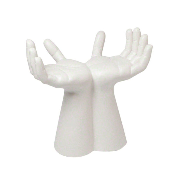 Hands Stool - Matte White