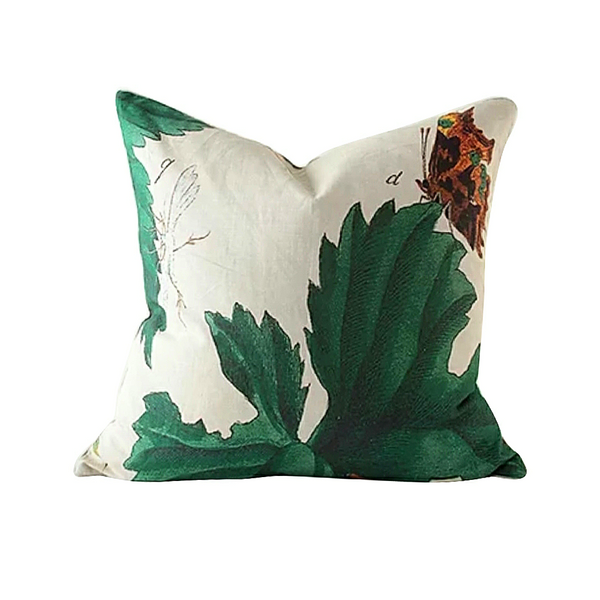 Natural History Printed Pillow