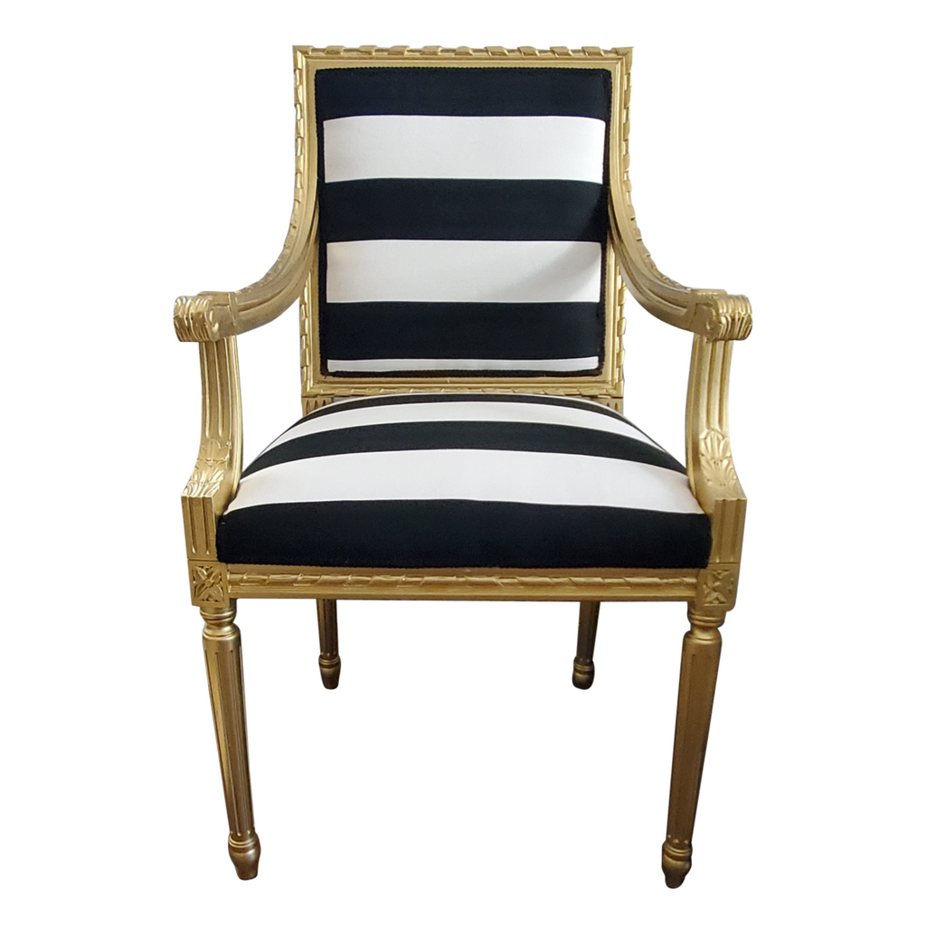 louis chair white